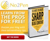 No2Pen Sharp Blog Content