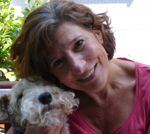 Michelle Rafter with fox terrier Riley