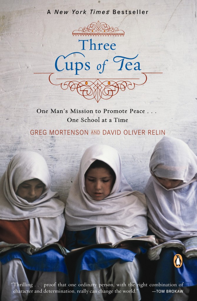 Three Cups of Tea book jacket