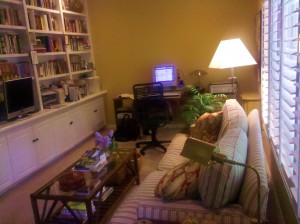 Freelance writer home office