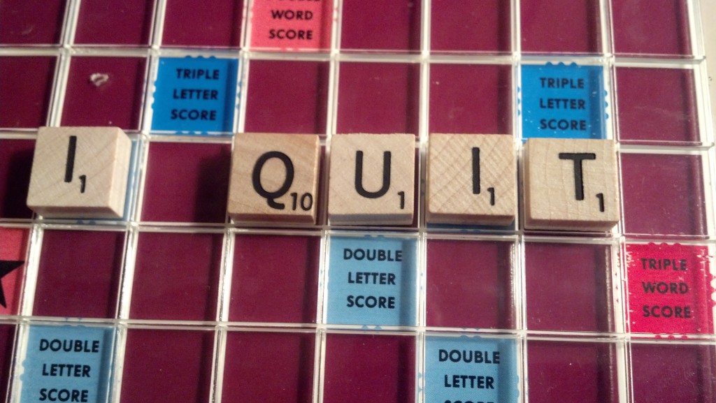 Scrabble letters