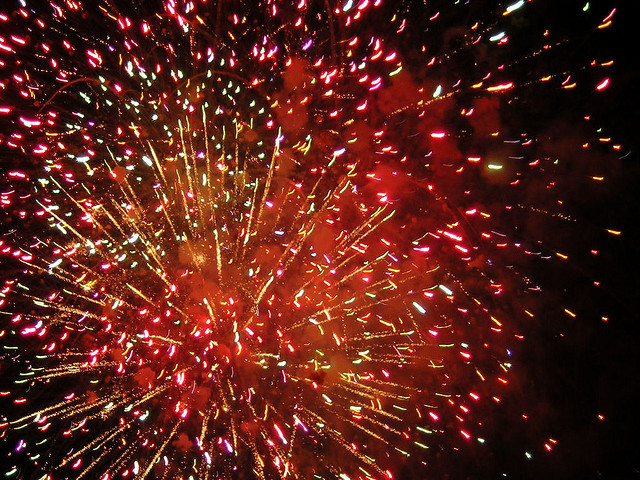 Celebration fireworks