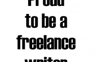 National Freelance Writer Appreciation Week 2013