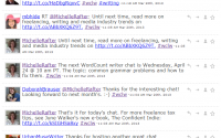 March 20 2013 #wclw writer chat