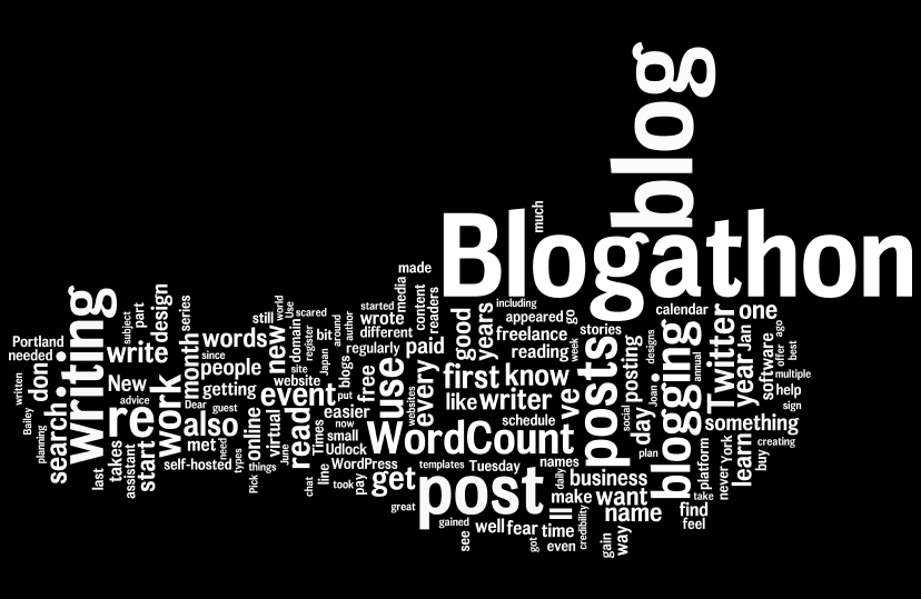 2013 WordCount Blogathon calendar