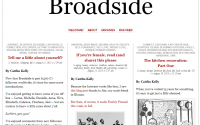 Broadside blog
