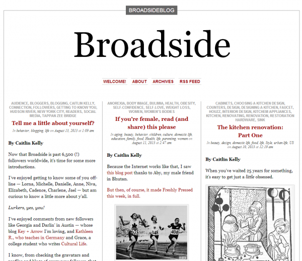 Broadside blog